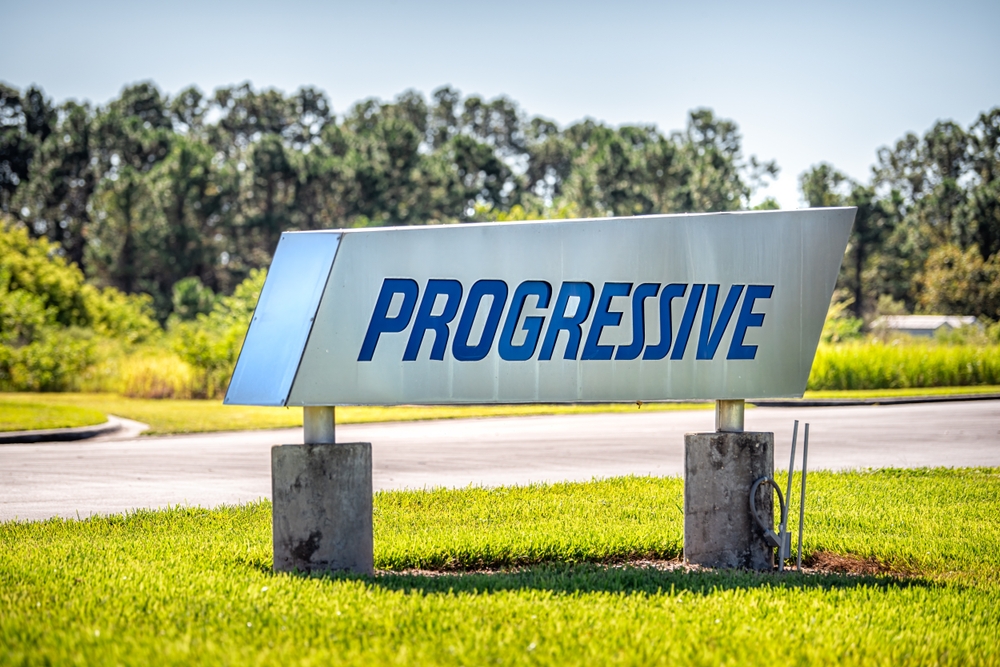 Financial (names J - Z) - Progressive Corp_ HQ sign- by Kristi Blokhin via Shutterstock