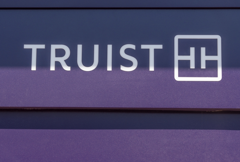 Financial (names J - Z) - Truist Financial Corporation logo in purple-by Bruce VanLoon via Shutterstock