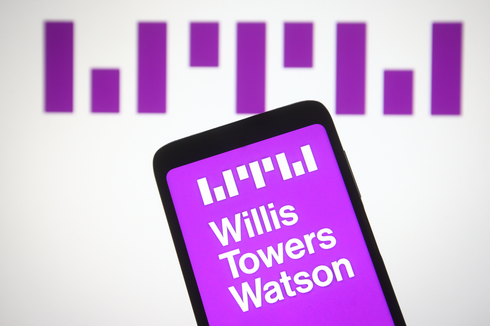 Financial (names J - Z) - Willis Towers Watson Public Limited Co phone-by viewimage by Shutterstock