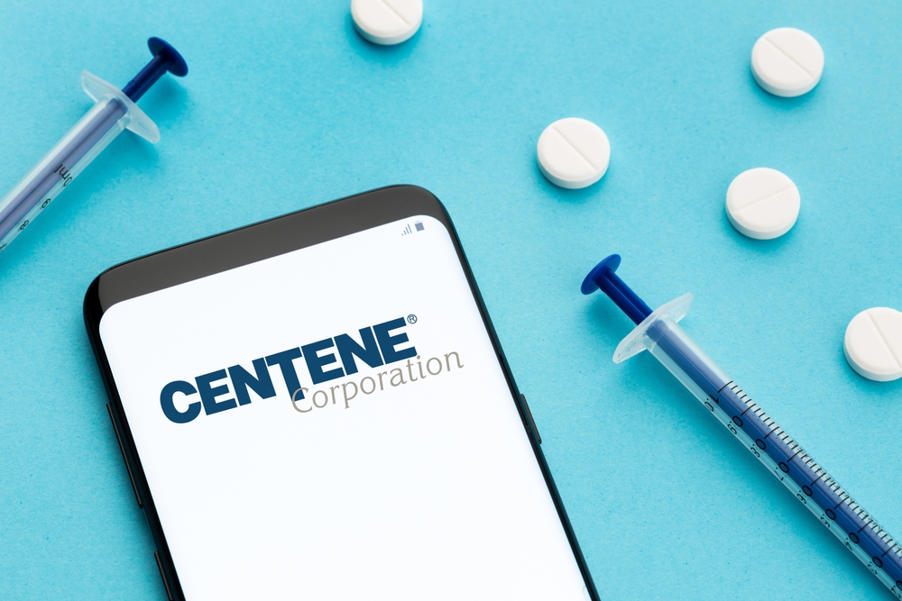 Healthcare (names A - H) - Centene Corp_ logo and meds-by Formatoriginal via Shutterstock