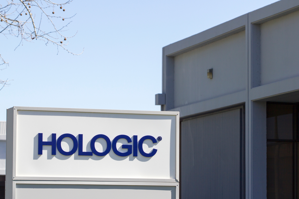 Healthcare (names A - H) - Hologic, Inc_ logo outside building by- Tada Images via Shutterstock