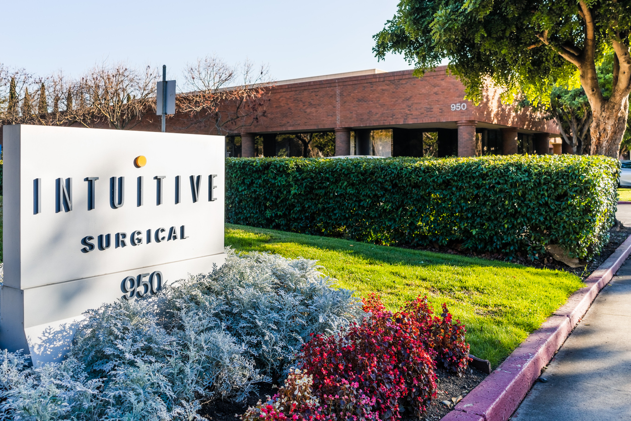 Healthcare (names I - Z) - Intuitive Surgical Inc location sign-by Sundry Photography via iStock