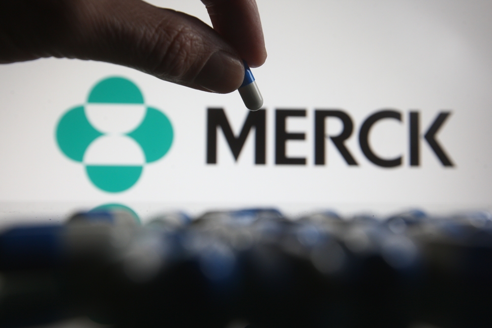 Healthcare (names I - Z) - Merck & Co Inc logo and pill-by viewimage via Shutterstock