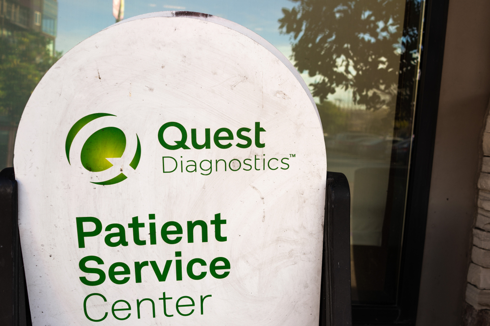 Healthcare (names I - Z) - Quest Diagnostics, Inc_ sign- by Sundry Photogreaphy via Shutterstock