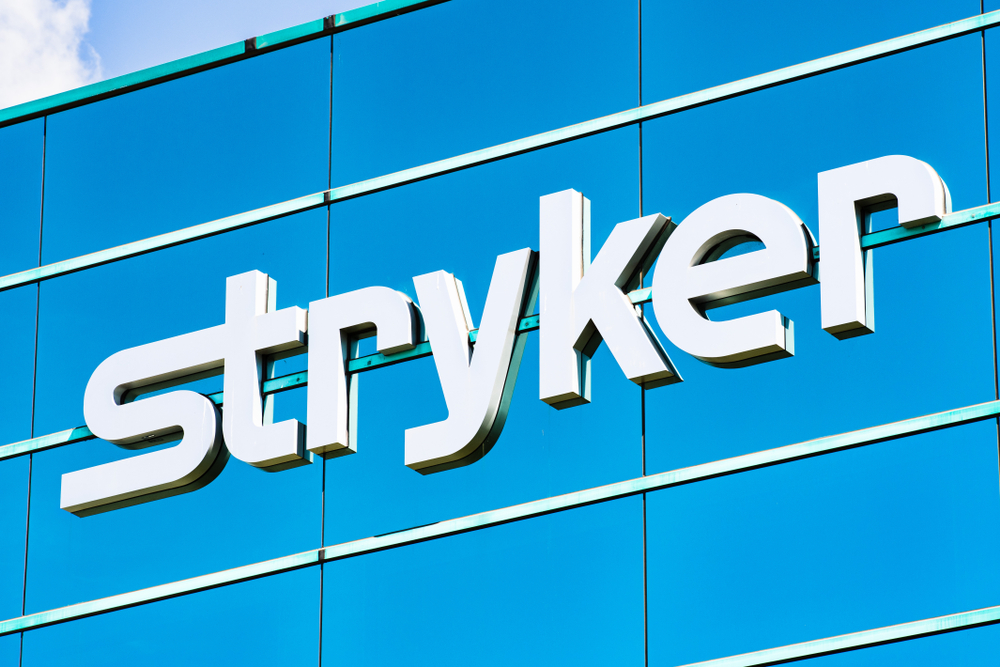 Healthcare (names I - Z) - Stryker Corp_ HQ sign -by Sundry Photography via Shutterstock