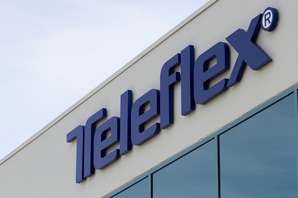 Healthcare (names I - Z) - Teleflex Incorporated sign at office-by Tada Images via Shutterstock