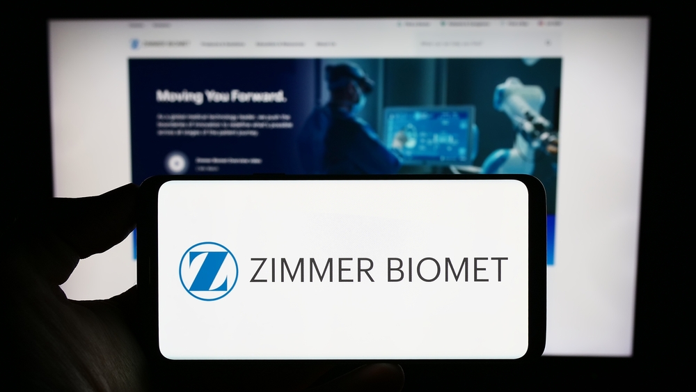 Healthcare (names I - Z) - Zimmer Biomet Holdings Inc phone and site-by T_Schneider via Shutterstock