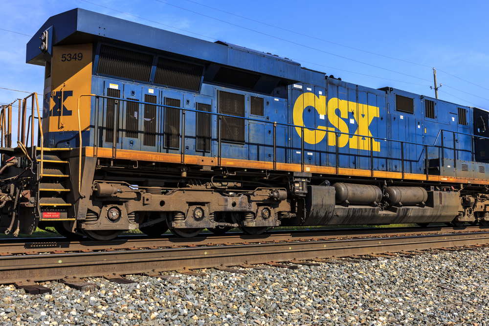 Industrials (names A - I) - CSX Corp_ railcar-by Jonathan Weiss via Shutterstock