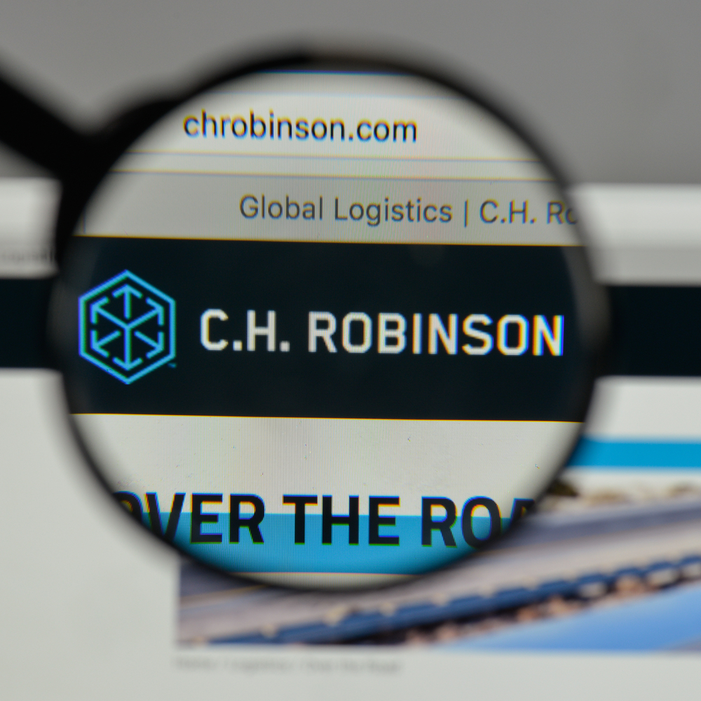 Industrials (names A - I) - C_H_ Robinson Worldwide, Inc_ website magnified-by Casimiro PT via Shutterstock