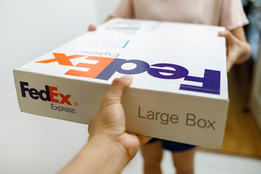 Fedex Corp package-by TY Lim via Shutterstock