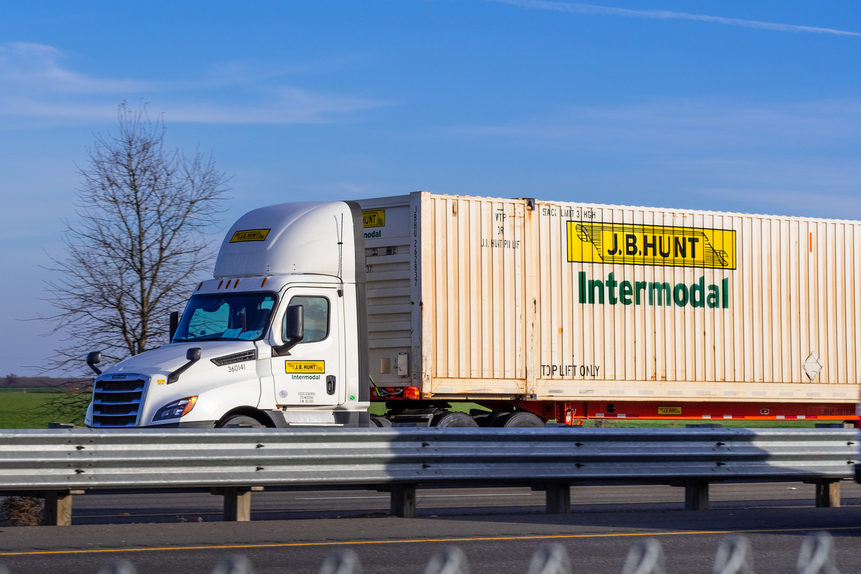 Industrials (names J - Z) - J_B_ Hunt Transport Services, Inc_ trucking-by Sundry Photography via iStock