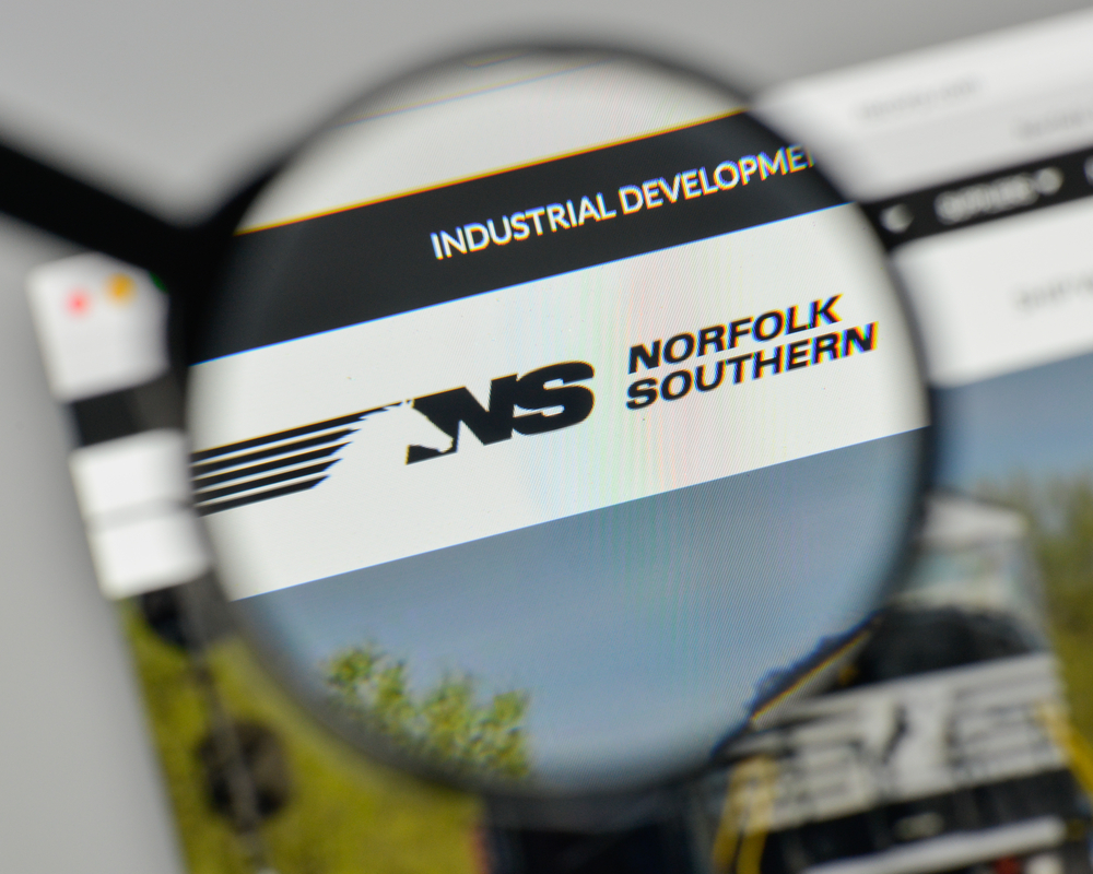 Industrials (names J - Z) - Norfolk Southern Corp_ magnified-by Casimiro PT via Shutterstock
