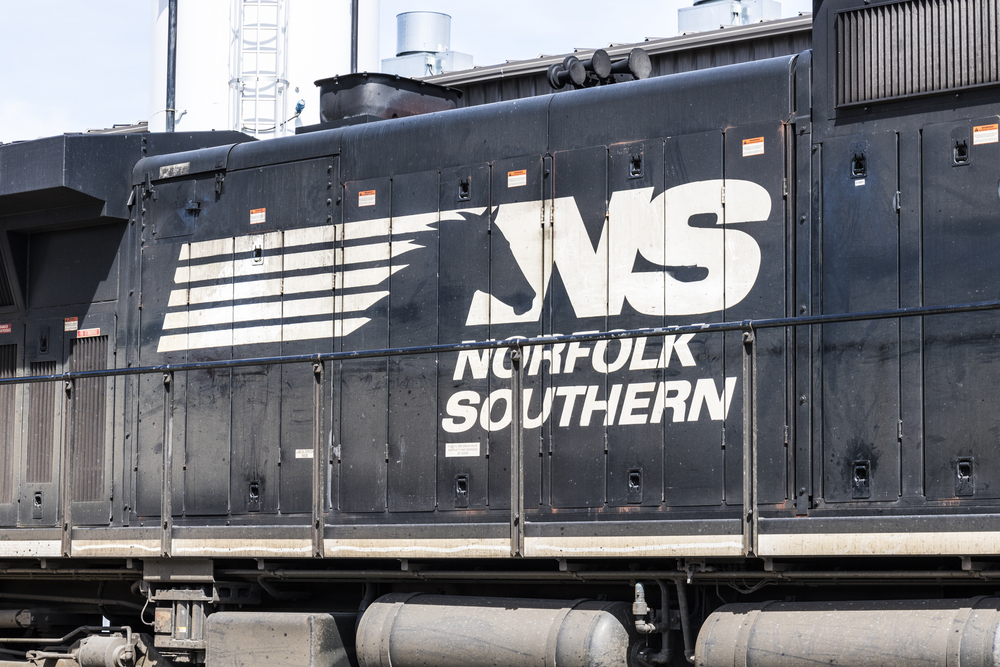 Industrials (names J - Z) - Norfolk Southern Corp_ train-by Jonathan Weiss via Shutterstock