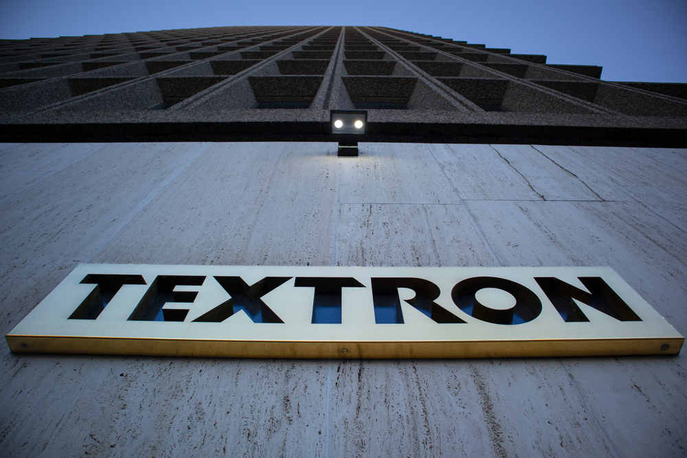 Industrials (names J - Z) - Textron Inc_ logo on HQ building-by Wirestock Creators via Shutterstock