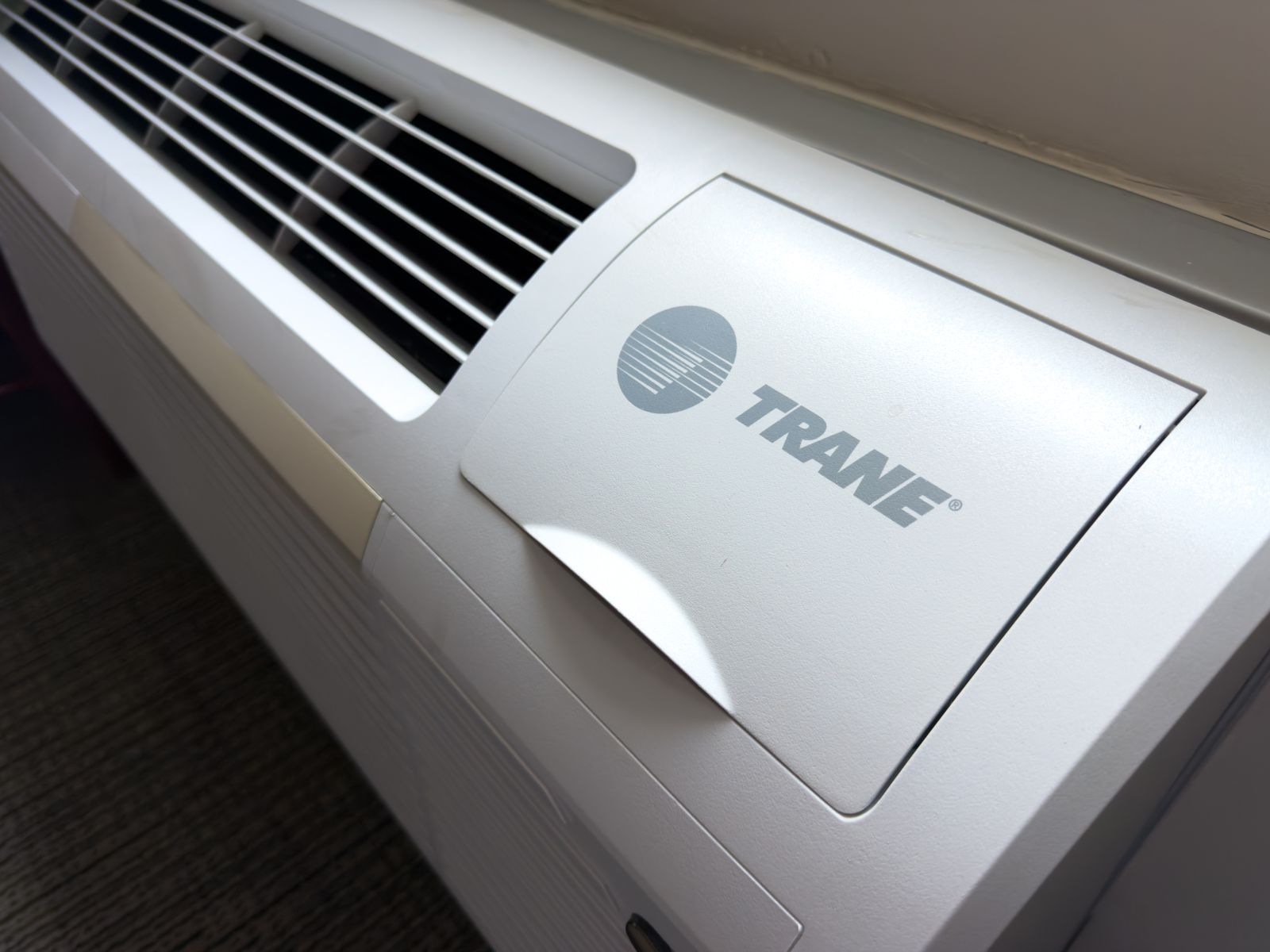 Trane Hotel Air Conditioning Unit Interior Close Up By Jammer Gene