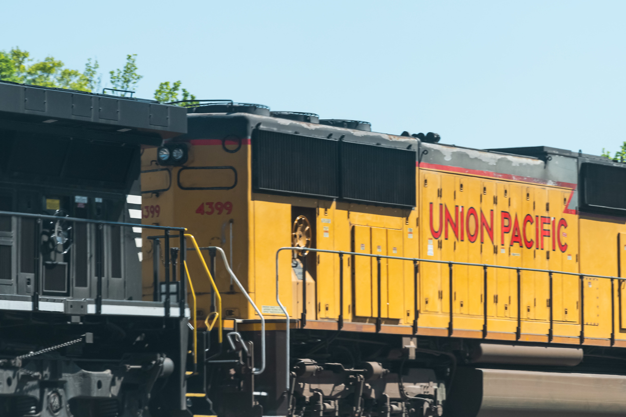 Industrials (names J - Z) - Union Pacific Corp_ cargo train-by ablokhin via iStock
