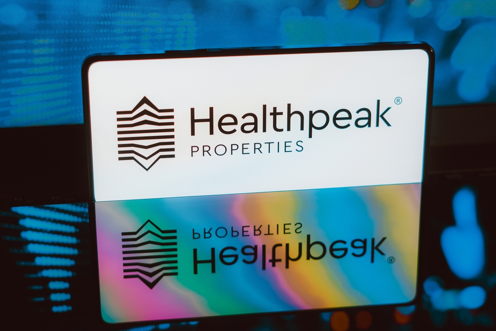 Real Estate - Healthpeak Properties Inc_on smartphone-by rafapress via Shutterstock