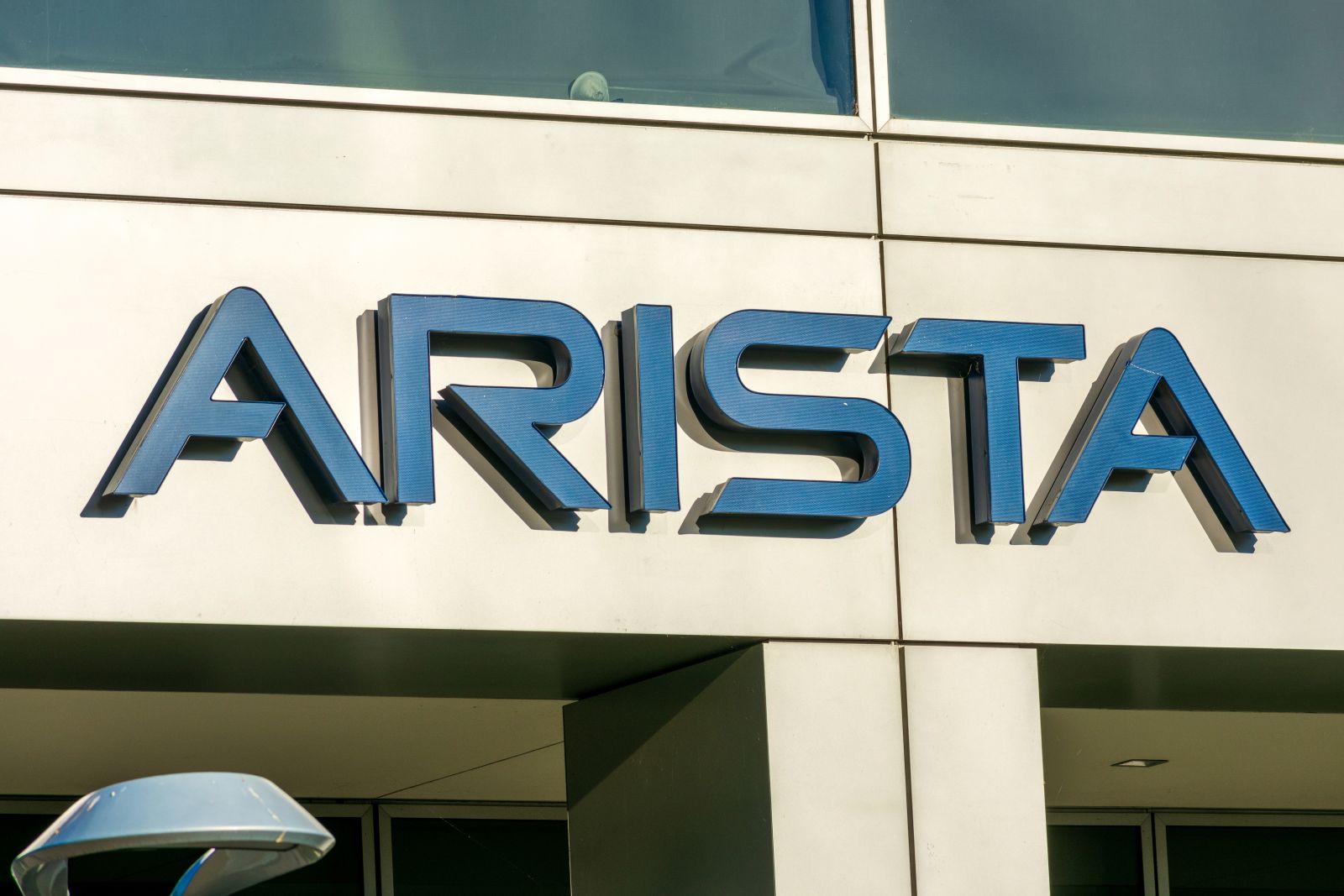 Arista sing at headquarters of an American multinational technology company Arista Networks - Santa Clara, California, USA - 2020 By MichaelVi