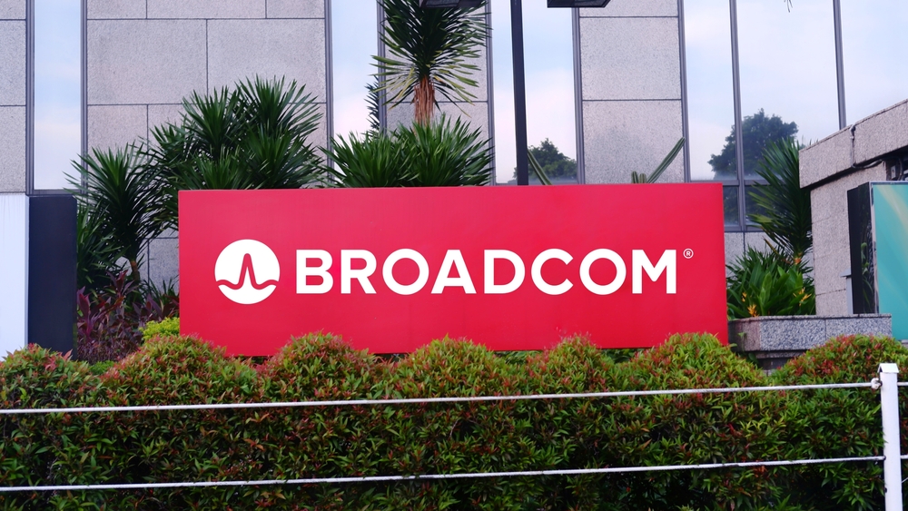 Technology (names A - I) - Broadcom Inc logo on building-by Poetra_ RH via Shutterstock