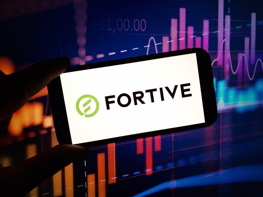 Technology (names A - I) - Fortive Corp logo on phone-by Piotr Swat via Shutterstock