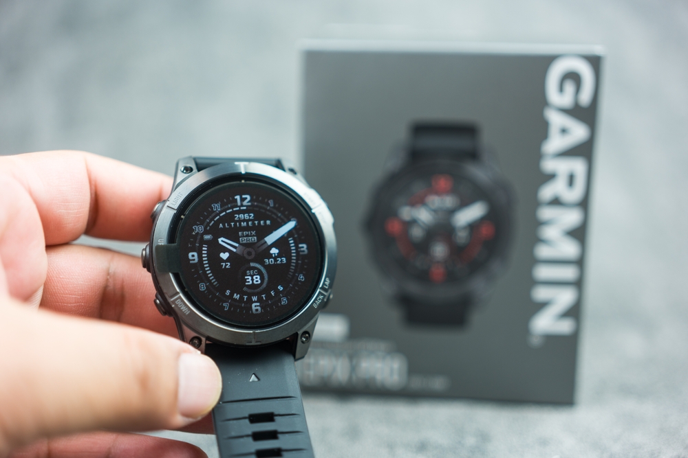 Technology (names A - I) - Garmin Ltd watch-by Dontree_M via Shutterstock