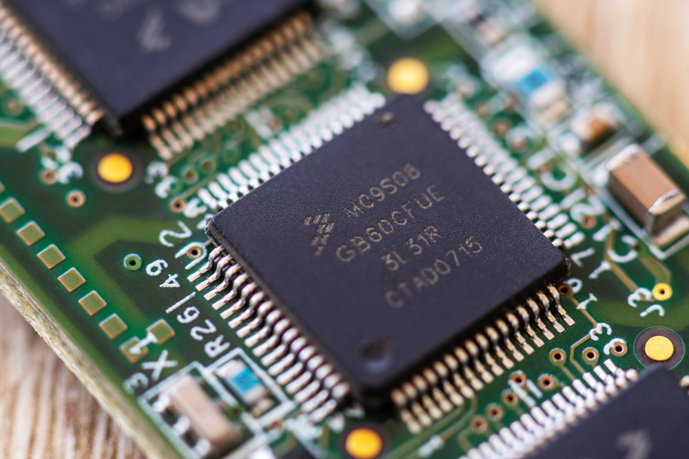 Technology (names J - Z) - NXP Semiconductors NV MC9S08 microcontroller-by Remus Rigo via Shutterstock