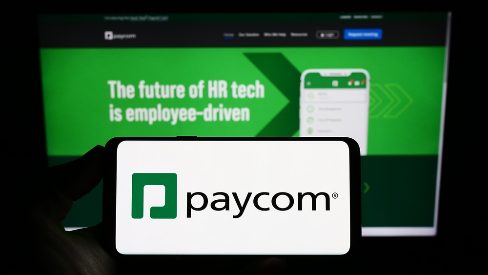 Technology (names J - Z) - Paycom Software Inc logo and website-by T_Schneider via Shutterstock