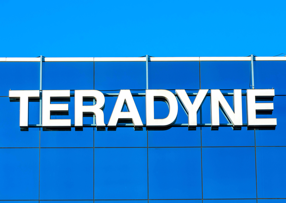 Technology (names J - Z) - Teradyne, Inc_ logo o building-by Michael Vi via Shutterstock