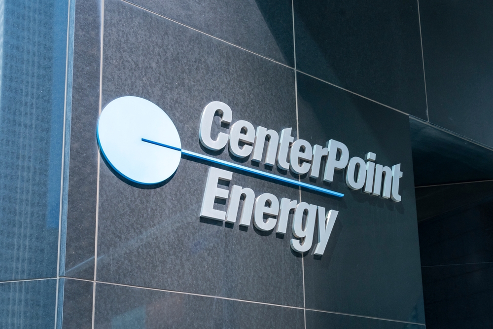 Utilities - Centerpoint Energy Inc_ logo on building-by JHVEPhoto via Shutterstock