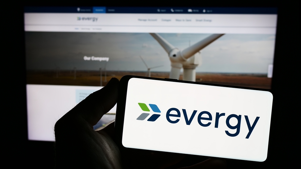 Utilities - Evergy Inc phone an website-by T_Schneider via Shutterstock