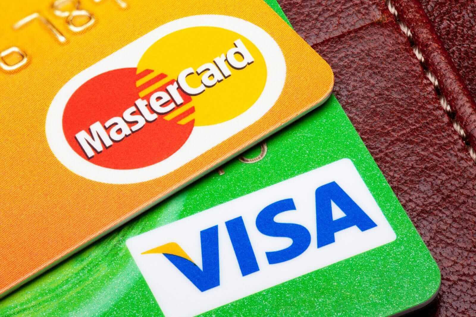 MasterCard and Visa by Jurisam via iStock