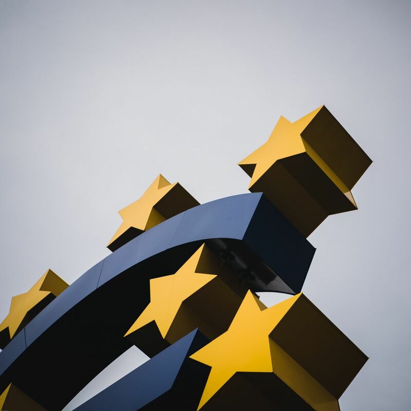 Eurozone, ECB - ECB Logo Sign During Daytime