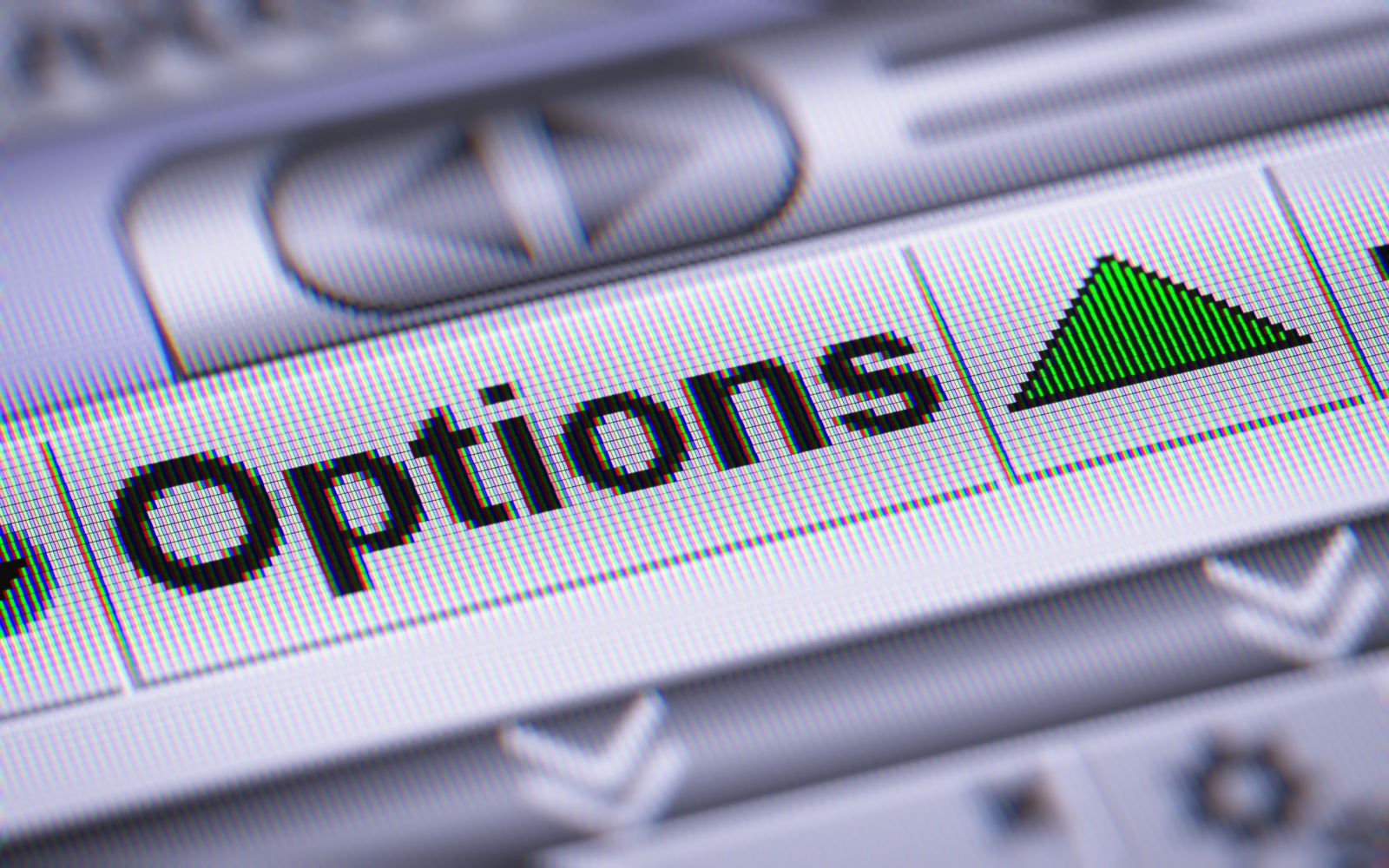 Options - Options button on browser by Pashalgnatov via iStock