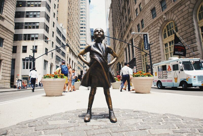 Wall Street - Fearless girl standing tall -xHUZuSwVJg4-unsplash