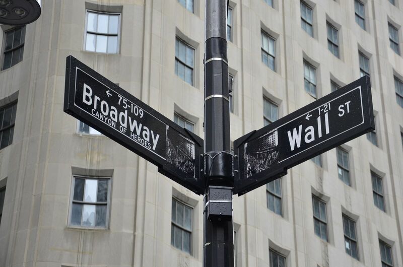 Wall Street - Wall Street and Broad Stocks