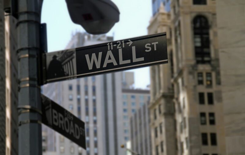 Stocks-Money-Rates - Wall Street Sign NYSE