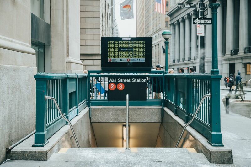 Stocks-Money-Rates - Wall Street Subway Station -4ndj0pATzeM-unsplash
