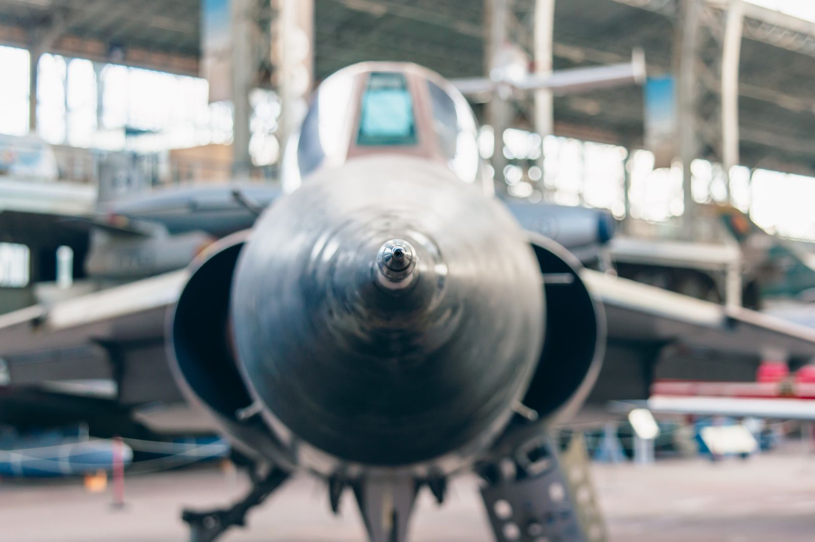 A close-up of the Lockheed F-104 Starfighter by Emine Kamaci via Shutterstock