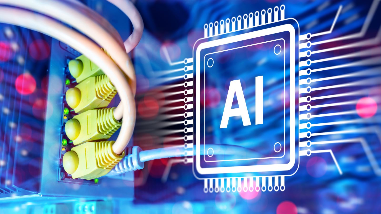 AI data center infrastructure by FOTOGRIN via Shutterstock