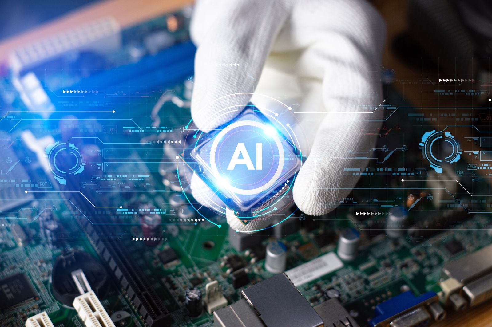 AI technology concept by NMStudio789 via Shutterstock