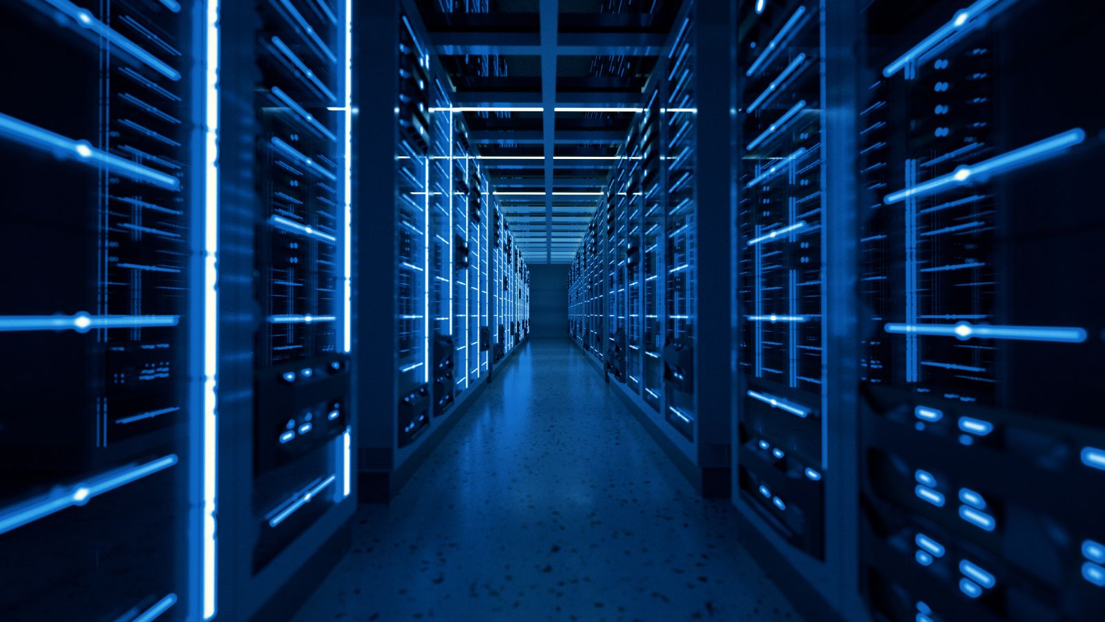 Server racks by dotshock via Shutterstock