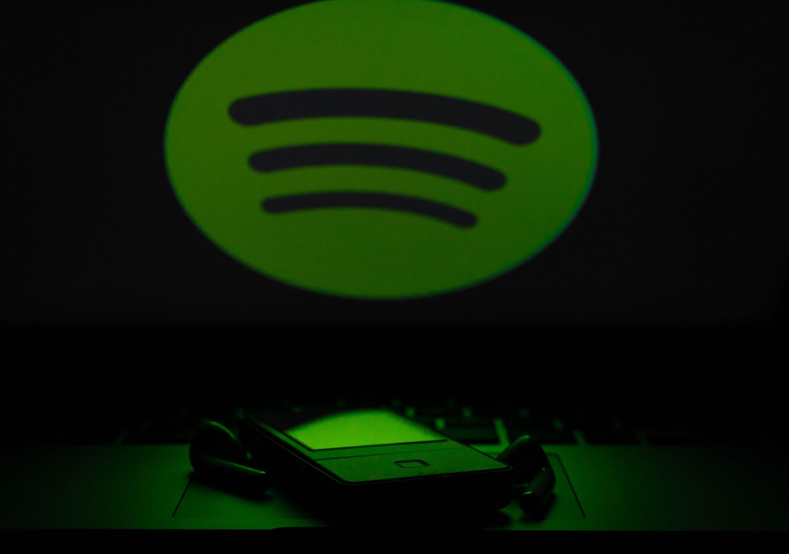 Tech (Ecommerce, Social Media, etc.) - Spotify Logo Dark Background