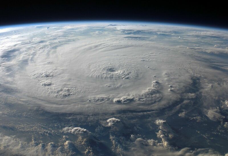 Weather - Hurricane Viewed from Space