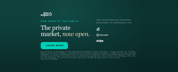 StartEngine - The Private Market, Now Open